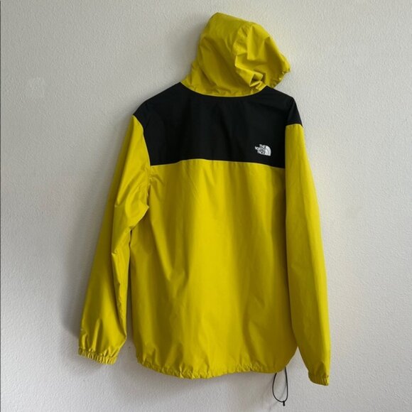 THE NORTH FACE Men's Antora Breathable Waterproof Rain Jacket Yellow/Black XL - Picture 5 of 13